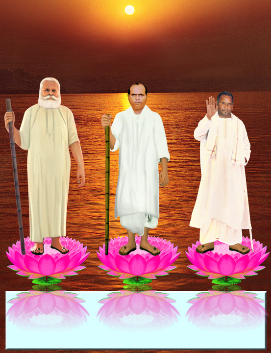 Sadafal dev dharamchandra dev and swatantra dev ji maharaj